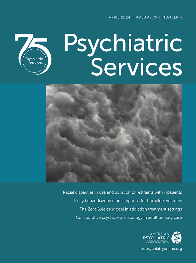 View Table of Contents for Psychiatric Services volume 75 issue 4