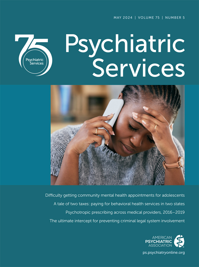 Psychiatric Services cover